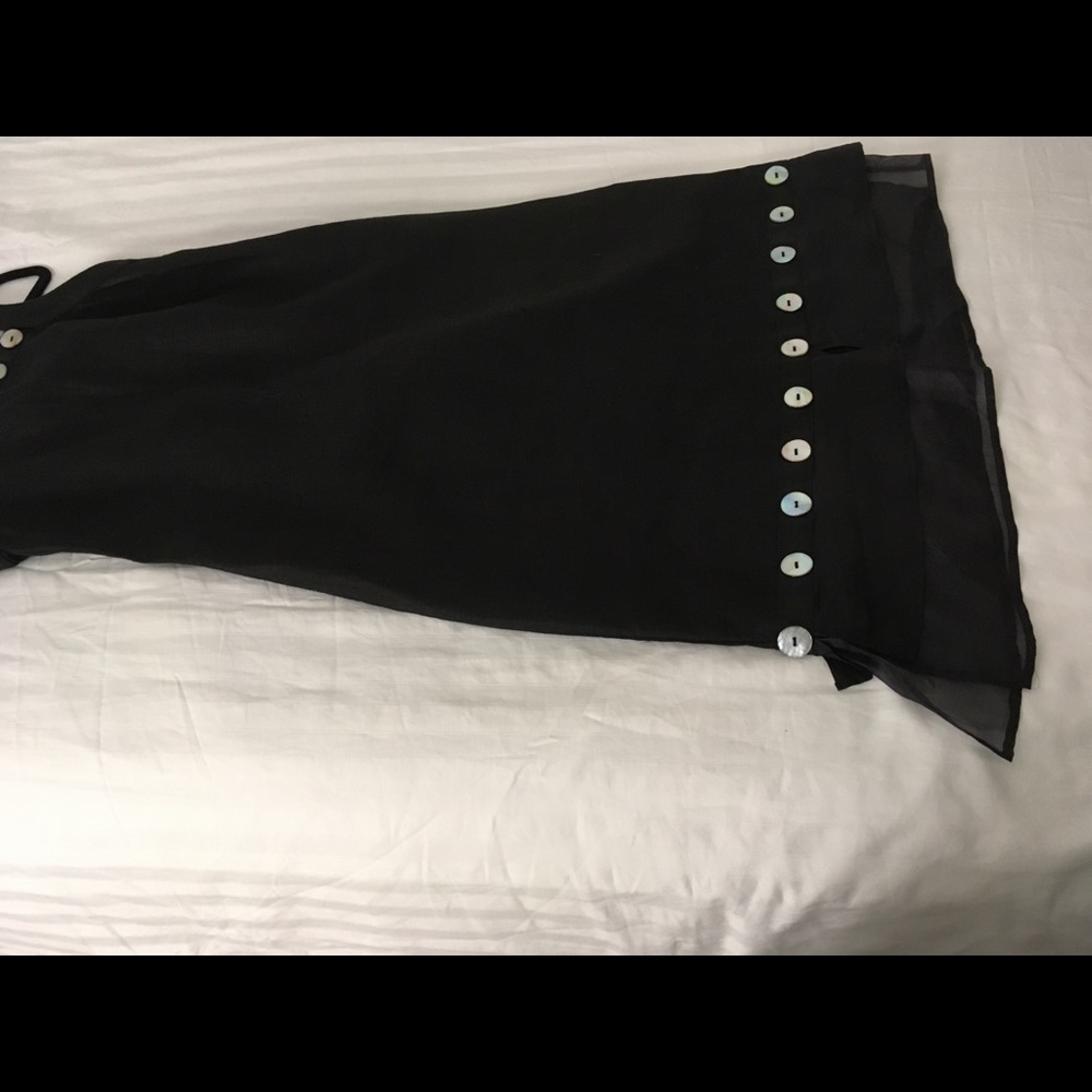 Black Linen Dress